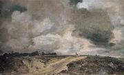 John Constable Road to the The Spaniards,Hampstead 2(9)July 1822 oil painting